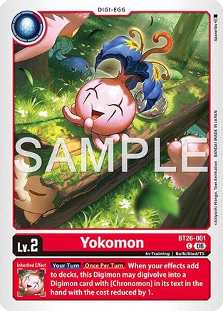 Yokomon (BT26-001) - [Timeless Bonds]