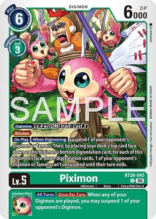 Piximon (BT26-043) - [Timeless Bonds]