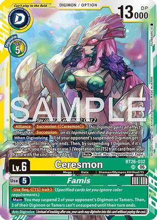 Ceresmon // Famis (BT26-032) - [Timeless Bonds] Foil