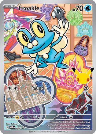 Froakie -  060 - (060) Holofoil [ME Mega Evolution Promo]