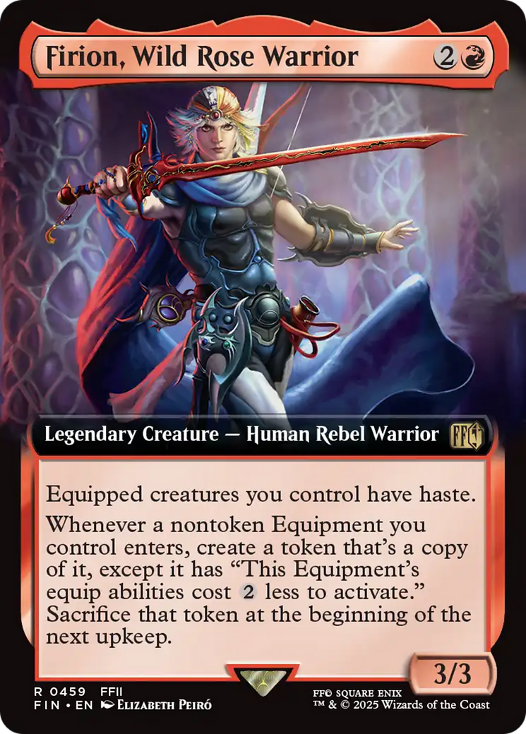 Firion, Wild Rose Warrior  (FIN-459) - [FINAL FANTASY]: (Extended Art)