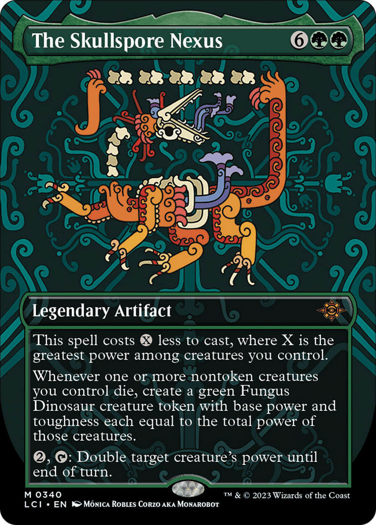 The Skullspore Nexus (Borderless) [The Lost Caverns of Ixalan] - Trinity Hobby