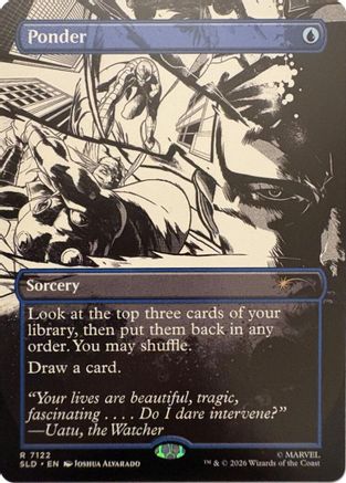 Ponder (7122)  (SLD-7122) - [Secret Lair Drop Series]