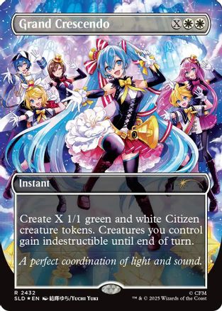 Grand Crescendo  [Foil]  (SLD-2432) - [Secret Lair Drop Series]