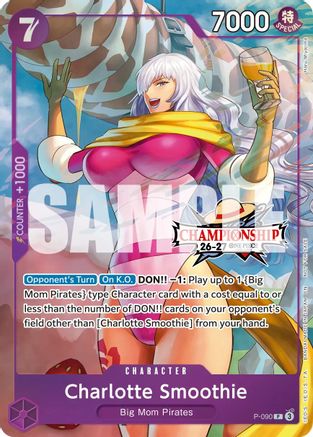 Charlotte Smoothie (CS 26-27 Event Pack) (P-090) - [One Piece Promotion Cards] Foil