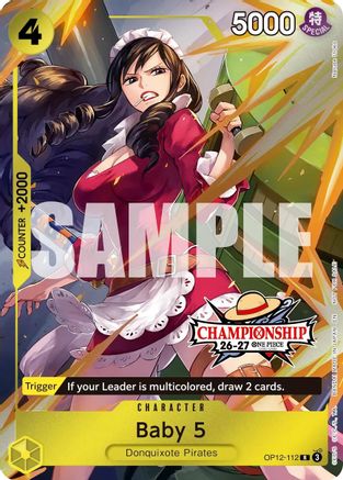 Baby 5 (CS 26-27 Celebration Pack) (OP12-112) - [One Piece Promotion Cards] Foil