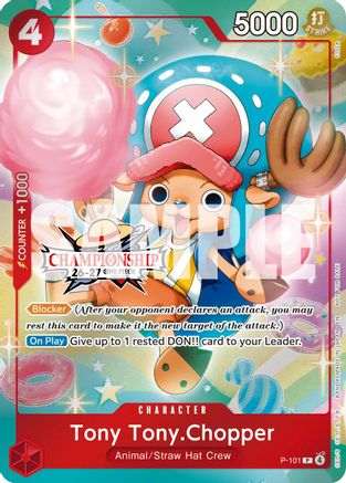 Tony Tony.Chopper (CS 26-27 Celebration Pack) (P-101) - [One Piece Promotion Cards] Foil