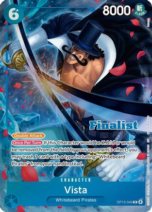 Vista (CS 26-27 Finalist Card Set Vol. 1) (OP13-046) - [One Piece Promotion Cards] Foil