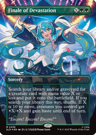 Finale of Devastation (2438)  [Foil]  (SLD-2438) - [Secret Lair Drop Series]