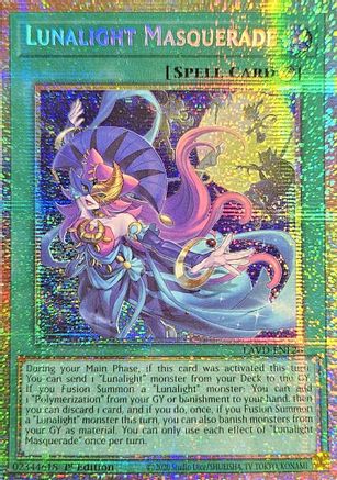 Lunalight Masquerade (Starlight Rare) [LAVD-ENL26] - Legendary Arc-V Decks 1st Edition - Starlight Rare