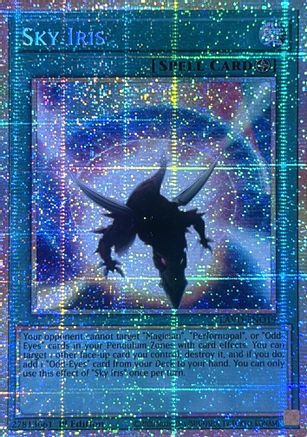 Sky Iris (Starlight Rare) [LAVD-ENO19] - Legendary Arc-V Decks 1st Edition - Starlight Rare