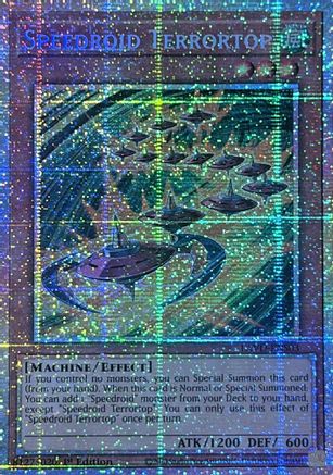 Speedroid Terrortop (Starlight Rare) [LAVD-ENS03] - Legendary Arc-V Decks 1st Edition - Starlight Rare