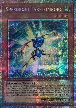 Speedroid Taketomborg (Starlight Rare) [LAVD-ENS05] - Legendary Arc-V Decks 1st Edition - Starlight Rare