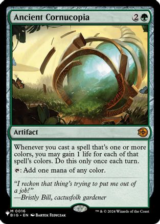 Ancient Cornucopia  (LIST-016) - [The List Reprints]