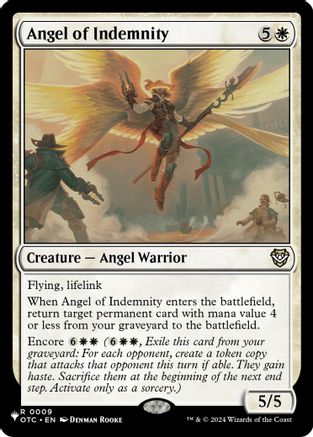 Angel of Indemnity  (LIST-009) - [The List Reprints]