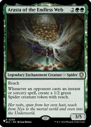 Arasta of the Endless Web  (LIST-205) - [The List Reprints]