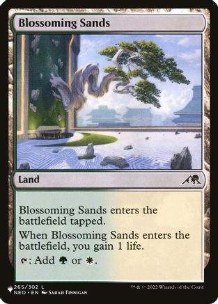 Blossoming Sands (NEO)  (LIST-265) - [The List Reprints]