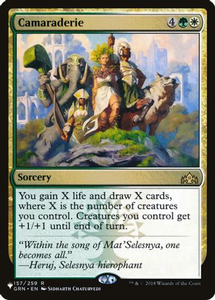 Camaraderie  (LIST-157) - [The List Reprints]
