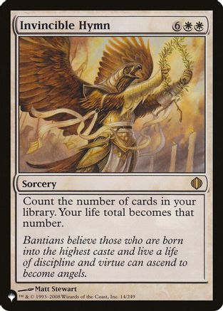 Invincible Hymn  (LIST-014) - [The List Reprints]