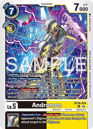 Andromon (BT26-054) - [Timeless Bonds]
