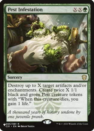 Pest Infestation  (LIST-065) - [The List Reprints]