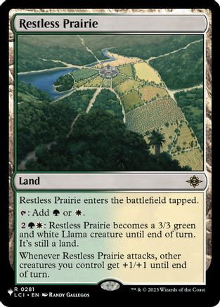 Restless Prairie  (LIST-281) - [The List Reprints]
