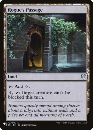 Rogue's Passage (C19)  (LIST-270) - [The List Reprints]