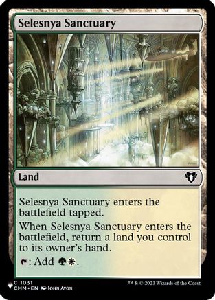 Selesnya Sanctuary  (LIST-1031) - [The List Reprints]