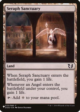 Seraph Sanctuary (DDQ)  (LIST-033) - [The List Reprints]