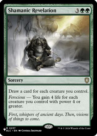 Shamanic Revelation (BLC)  (LIST-237) - [The List Reprints]