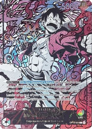 Monkey.D.Luffy (English Version 3rd Anniversary Set) (OP13-001) - [One Piece Promotion Cards] Foil
