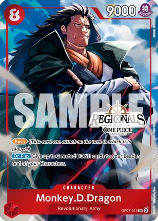Monkey.D.Dragon (Regional Participation Pack 2026 Vol.2) (OP07-015) - [One Piece Promotion Cards] Foil