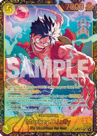 Monkey.D.Luffy (OP15-119) (OP15-119) - [One Piece Promotion Cards] Foil
