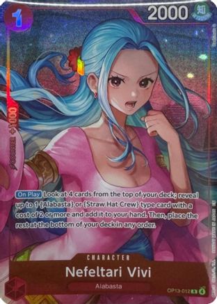 Nefeltari Vivi (Heroines Special Set) (OP13-012) - [One Piece Promotion Cards] Foil