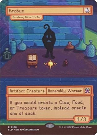 Krobus - Academy Manufactor  [Foil]  (SLD-7188) - [Secret Lair Drop Series]