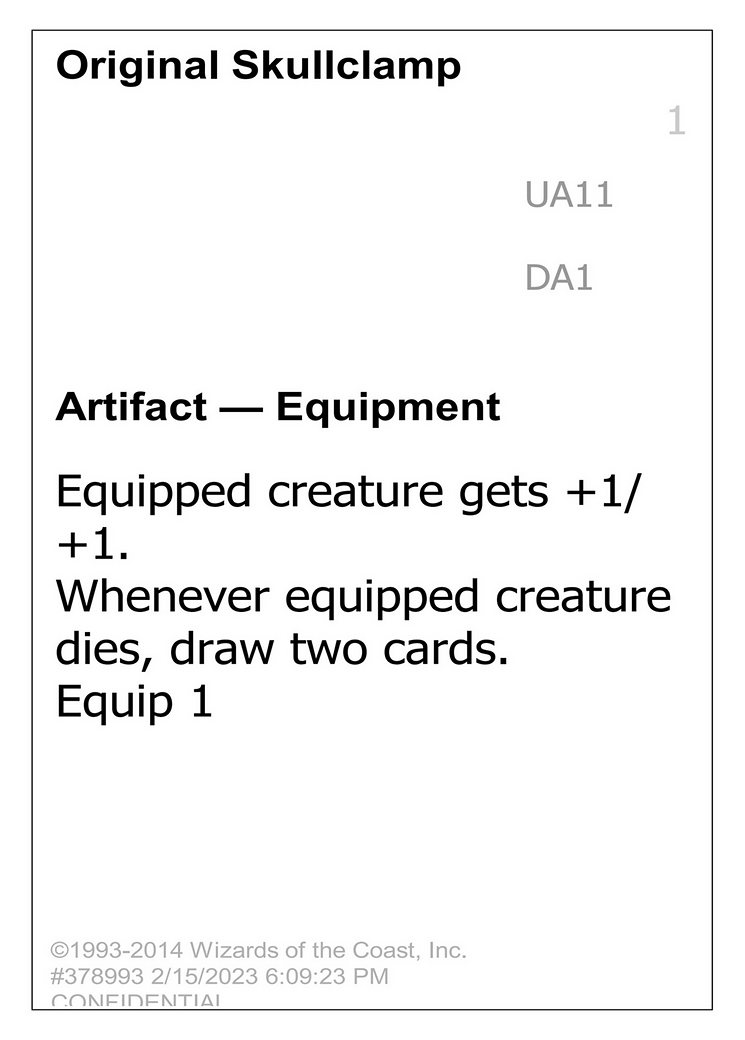 Original Skullclamp [Unknown Event]