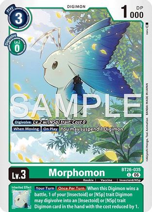 Morphomon (BT26-035) - [Timeless Bonds]