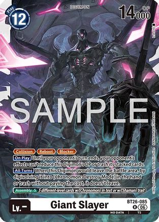 Giant Slayer (BT26-085) - [Timeless Bonds] Foil