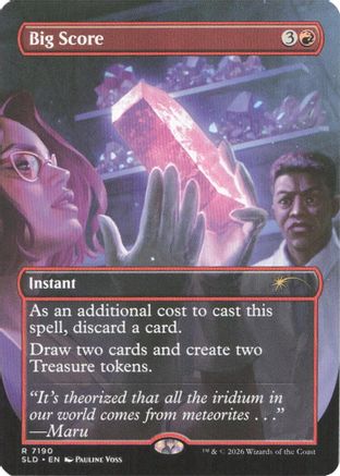 Big Score (7190)  [Foil]  (SLD-7190) - [Secret Lair Drop Series]