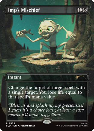 Imp's Mischief  [Foil]  (SLD-2555) - [Secret Lair Drop Series]