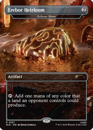 Erebor Heirloom - Fellwar Stone  [Foil]  (SLD-2557) - [Secret Lair Drop Series]