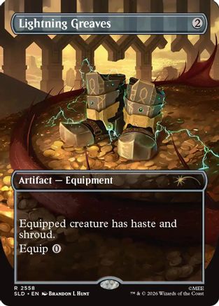 Lightning Greaves (2558)  (SLD-2558) - [Secret Lair Drop Series]