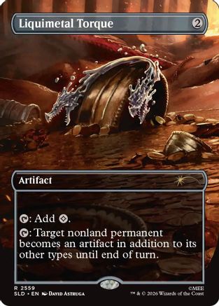 Liquimetal Torque  [Foil]  (SLD-2559) - [Secret Lair Drop Series]