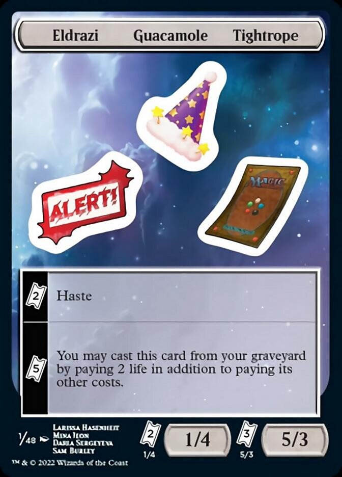 Eldrazi Guacamole Tightrope [Unfinity Stickers] - Trinity Hobby