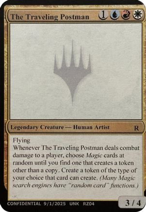 The Traveling Postman  (UNK-) - [Un-Known Event Playtest Cards]
