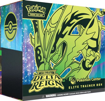 Delta Reign Pokemon Center Elite Trainer Box (Exclusive)