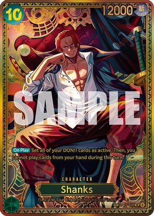 Shanks (OP13-028) (SP) (OP13-028) - [The World's Strongest Warriors] Foil