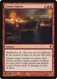 Comet Storm (Oversized) [Oversize Cards] - Trinity Hobby