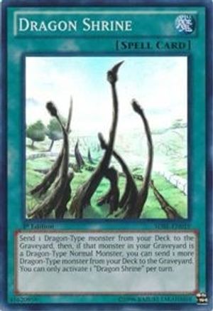Dragon Shrine [SDBE-EN019] Super Rare - Trinity Hobby