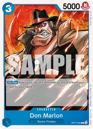 Don Marlon (OP17-052) - [The World's Strongest Warriors]